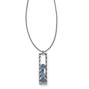 Brighton Swarovski Halo Rhythm Long Necklace